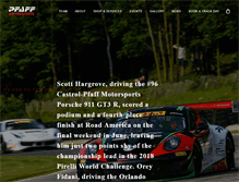 Tablet Screenshot of pfaffmotorsports.com
